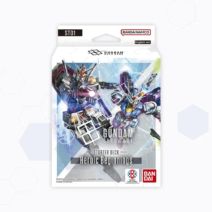 Gundam Card Game: Starter Deck - 01 Heroic Beginnings [ST01