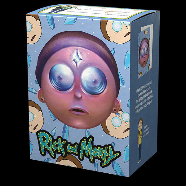 Supplies: Dragon Shield Sleeves: Standard- Brushed Rick & Morty