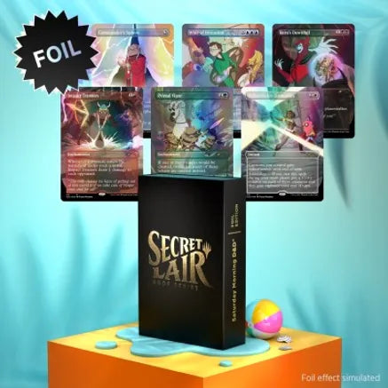 Magic The Gathering: Secret Lair Drop: Saturday Morning D&D - Foil - Secret Lair Drop Series