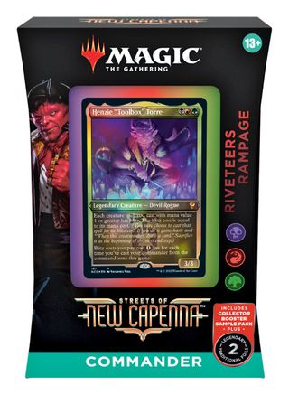 new capenna mtg commander decks Magic the Gathering: Streets of New Capenna Commander Deck