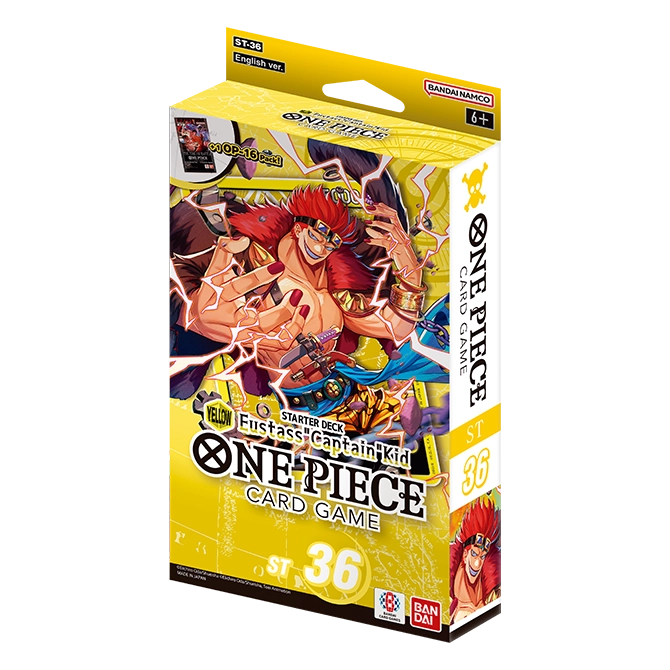One Piece ST-36 YELLOW Eustass Kid Starter Deck