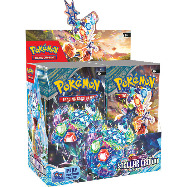 Scarlet & Violet Stellar Crown Pokemon Booster Box Scarlet & Violet Stellar Crown Pokemon Booster Box