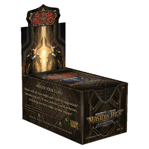 Flesh and Blood TCG: Mastery Pack Guardian Display