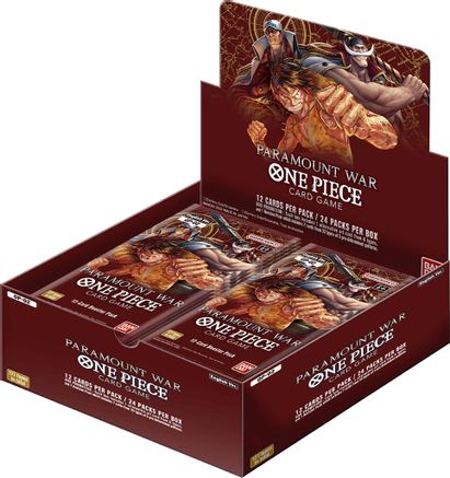 One Piece OP-02 Paramount War Booster Box One Piece OP-02 Paramount War Booster Box