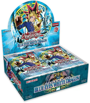 Yugioh: Legend of Blue Eyes White Dragon Booster Box (25th Anniversary Double Infinity Gaming Yugioh: Legend of Blue Eyes White Dragon Booster Box (25th Anniversary Double Infinity Gaming