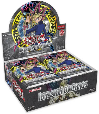 how many booster packs in a booster box yugioh Yugioh: Invasion of Chaos (25th Anniversary Edition) – Double Infinity Gaming level cards Set:Sprigatito - Fuecoco - Quaxly Every 