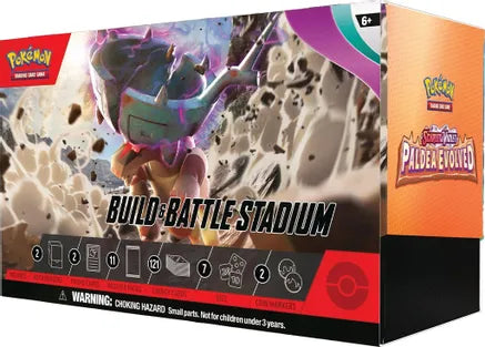Pokemon: Paldea Evolved Build & Battle Stadium - SV02: Paldea Evolved Double Infinity Gaming Pokemon: Paldea Evolved Build & Battle Stadium - SV02: Paldea Evolved Double Infinity Gaming