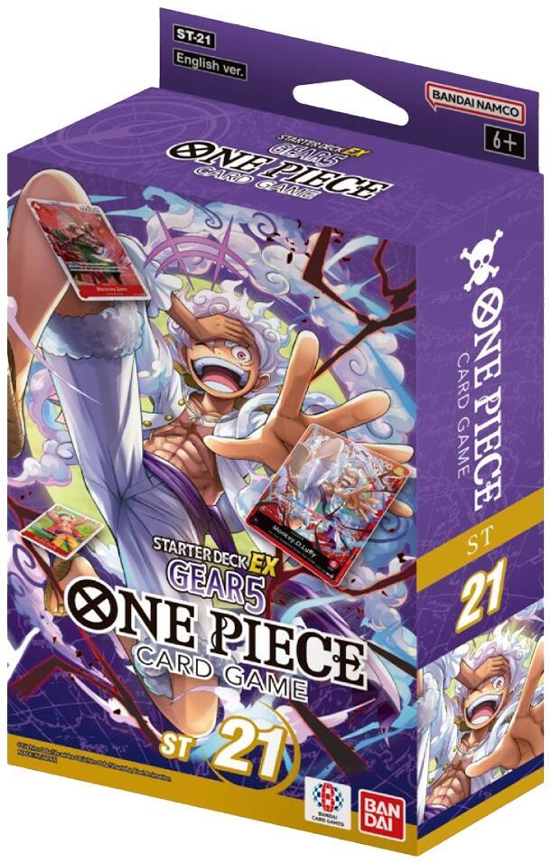 One Piece Tcg: Gear5 Starter Deck Ex (St-21) Double Infinity Gaming One Piece Tcg: Gear5 Starter Deck Ex (St-21) Double Infinity Gaming