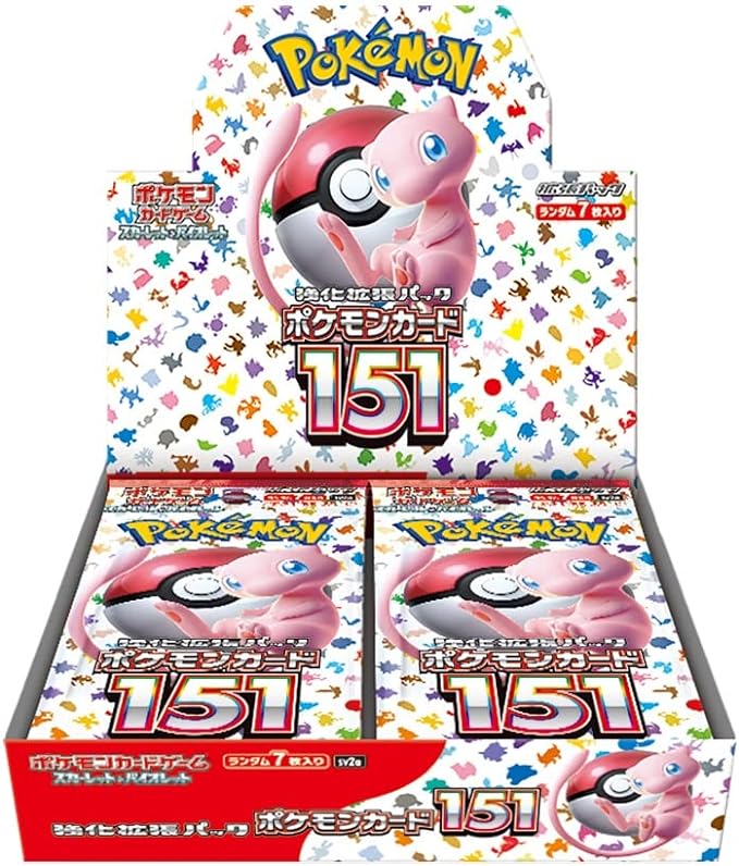 Pokemon: 151 Booster Box JP Pokemon: 151 Booster Box JP