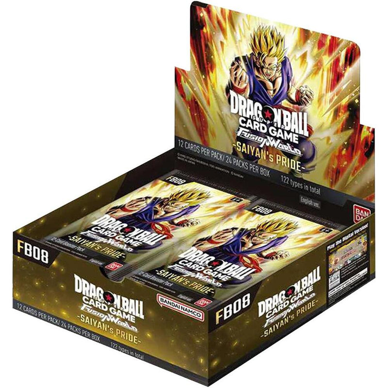 Dragon Ball Super Tcg: Fusion World 08 Saiyan's Pride Booster Box (Fb0 –  Double Infinity Gaming
