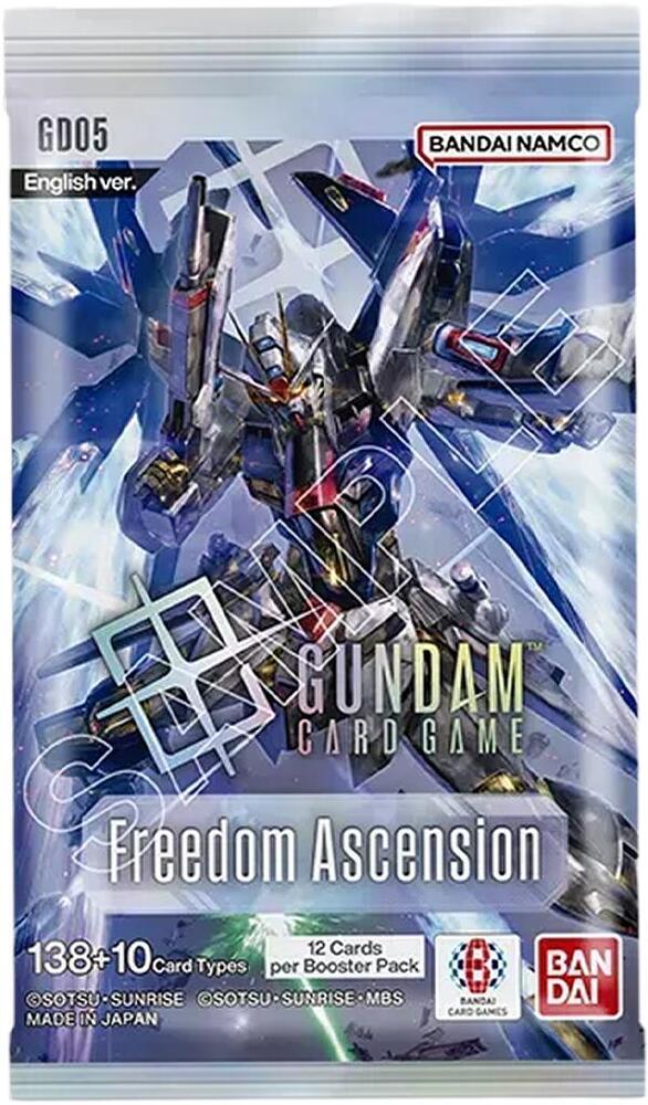 Gundam: Freedom Ascension Booster Pack (GD05) – Double Infinity Gaming