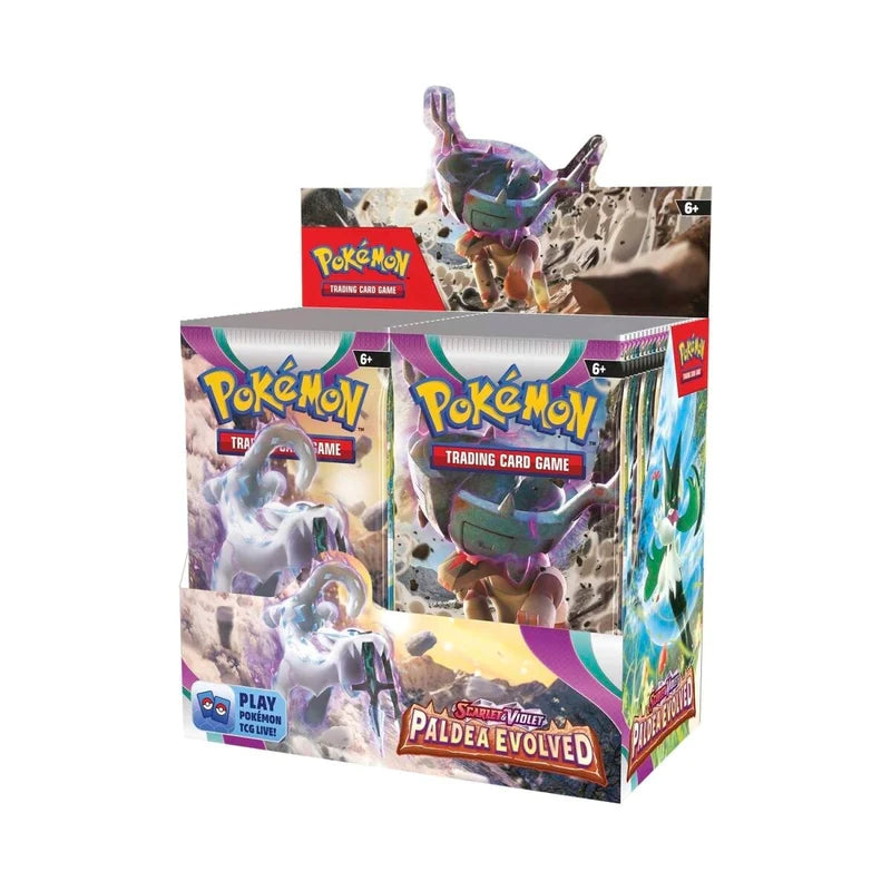 Pokmon TCG: Scarlet & Violet: Paldea Evolved Booster Box Double Infinity Gaming Pokmon TCG: Scarlet & Violet: Paldea Evolved Booster Box Double Infinity Gaming