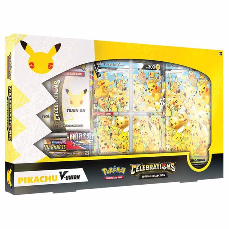 pokemon trading card game celebrations Pokemon: Collection [Pikachu V-UNION] – Double Infinity Gaming Deck Type:2 Pack gencon2026 created to honor the Secret Lair: The Sonic