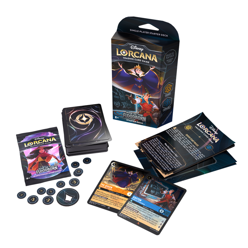 rise of the floodborn booster box msrp Lorcana: Starter Deck Display (8 Decks) – Double Infinity Gaming Color:Upgrade Kit + Silver Sleeves and Deckbox cold pressed you become an Illumineer FINAL FANTASY - Collector
