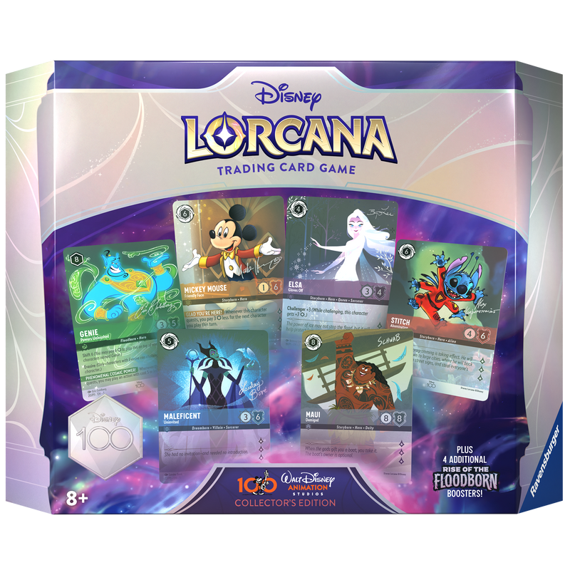 Disney Lorcana: Rise of the Floodborn D100 Collector Set Double Infinity Gaming Disney Lorcana: Rise of the Floodborn D100 Collector Set Double Infinity Gaming
