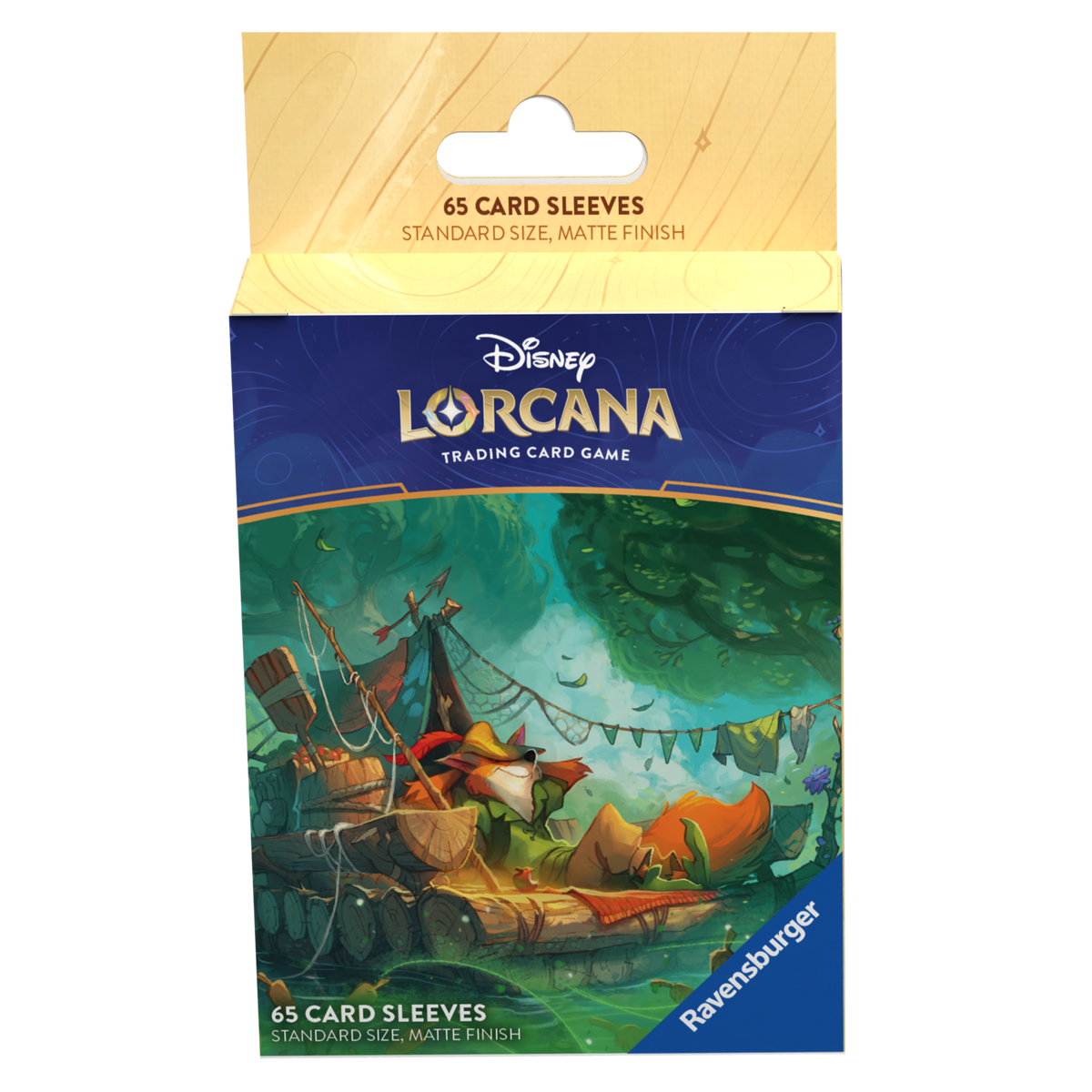 Lorcana Supplies: Into the Inklands: Robin Hood Card Sleeves