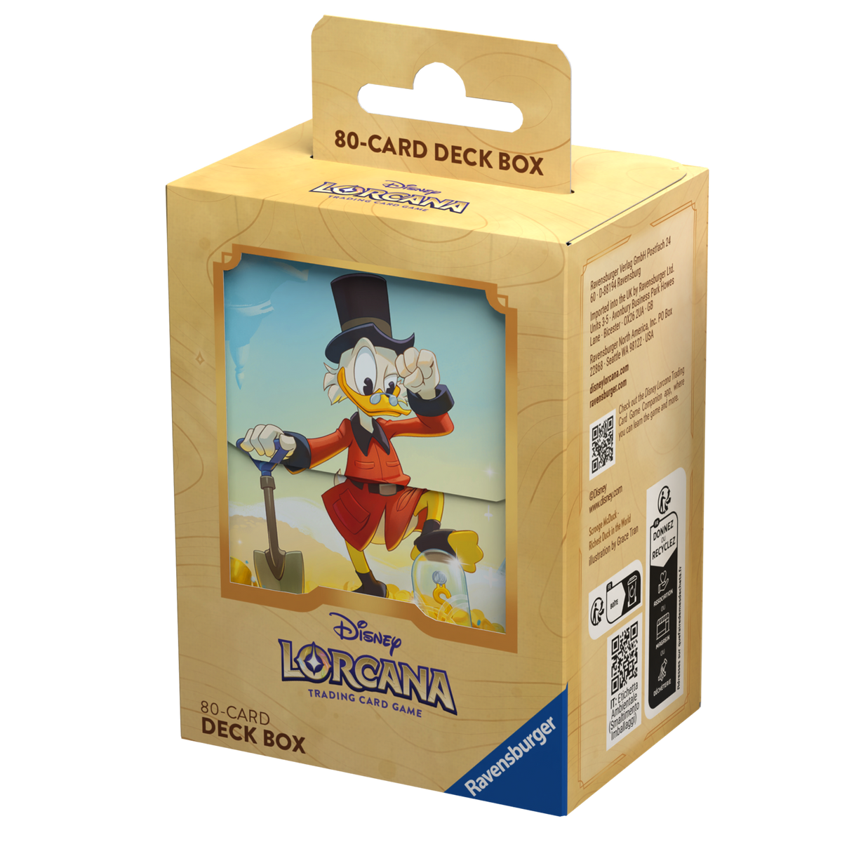 Lorcana Supplies: Into the Inklands: Scrooge McDuck Deck Boxes