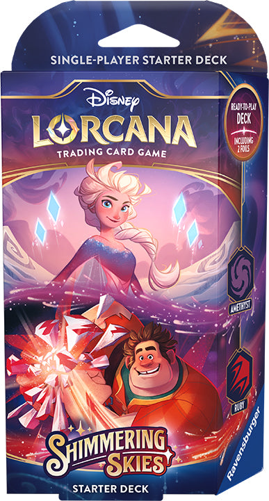 Lorcana TCG: Shimmering Skies Starter Deck Double Infinity Gaming Lorcana TCG: Shimmering Skies Starter Deck Double Infinity Gaming