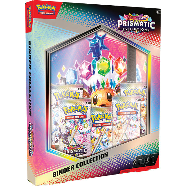 Pokemon - Scarlet & Violet - Prismatic Evolutions Binder Collection Pokemon - Scarlet & Violet - Prismatic Evolutions Binder Collection