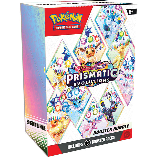Pokemon TCG: Scarlet & Violet Prismatic Evolutions- Booster Bundle – Double  Infinity Gaming