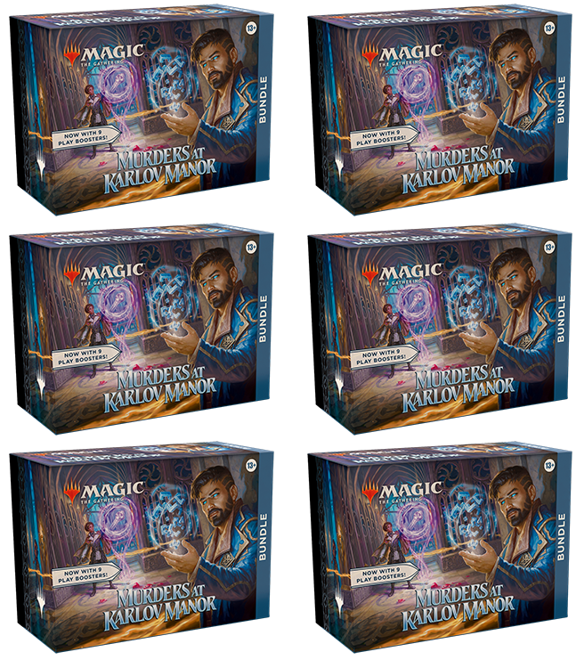 Magic the Gathering: Murders at Karlov Manor Bundle Case - 6 Bundles