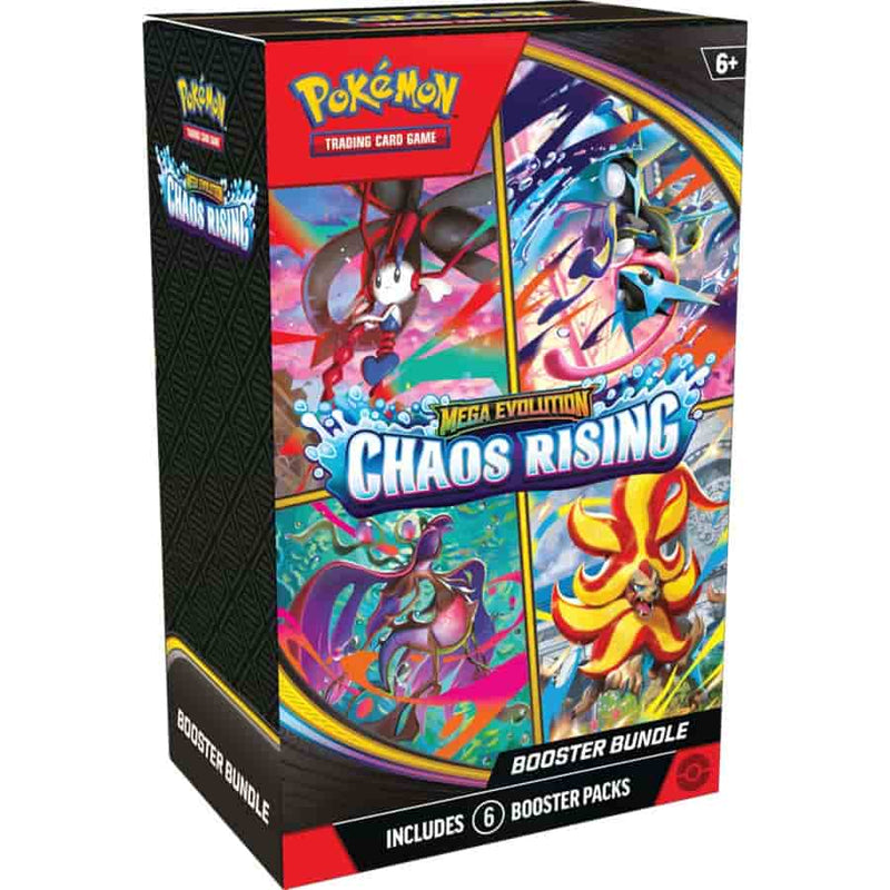 Pokemon Tcg: Mega Evolution Chaos Rising (Me04) Booster Bundle (Presal –  Double Infinity Gaming
