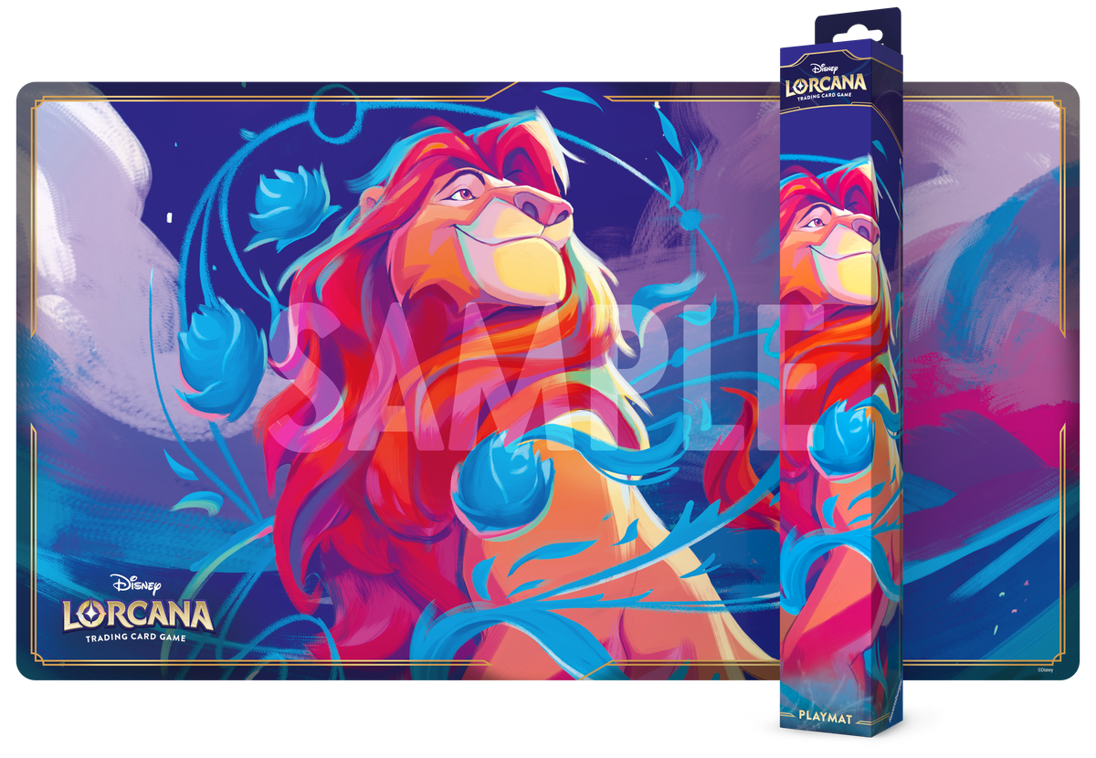 Lorcana Supplies: Fabled: Playmat: Mufasa
