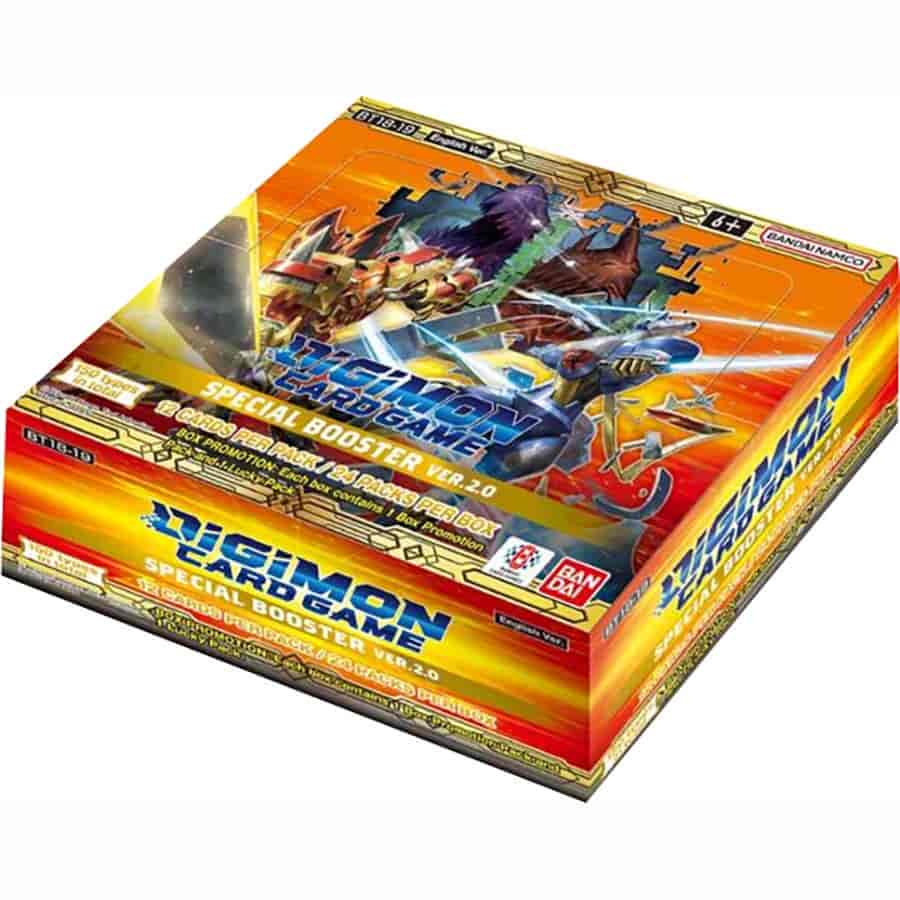 Digimon Card Game: Hackers' Slumber Booster Box (Bt23) – Double