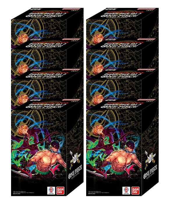 one piece card game double pack set One Piece: Double Pack Set Volume 3 Display – Double Infinity Gaming
