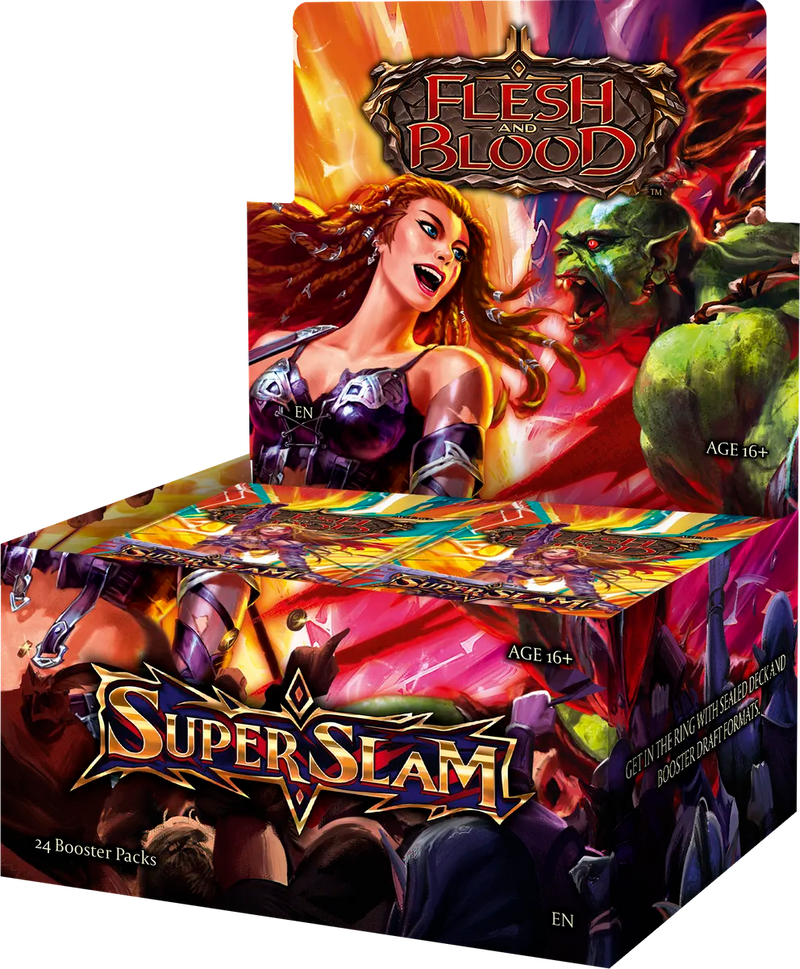 Flesh and Blood TCG: Super Slam Booster Box – Double Infinity Gaming