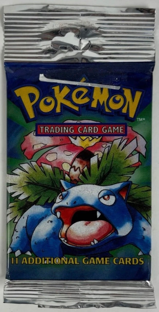 base set booster box sealed Pokemon 1st Edition Pack (Venusaur Art) including rare holographics Variant:White Matte Hope Estheim - FINAL Mens wallet
