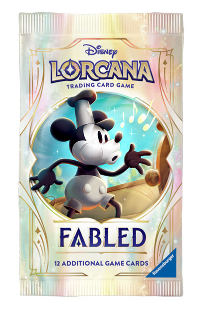 lorcana booster box disney Lorcana: Fabled Sleeved Booster Pack – Double Infinity Gaming