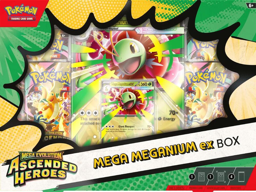Pokemon: Mega Evolution 2.5: Ascended Heroes: EX Box – Double