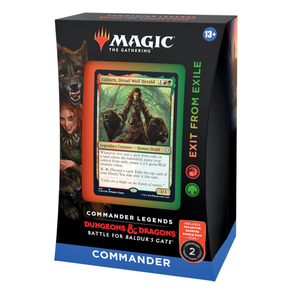 Magic the Gathering: Commander Legends- Battle for Baldur's Gate Commander Deck