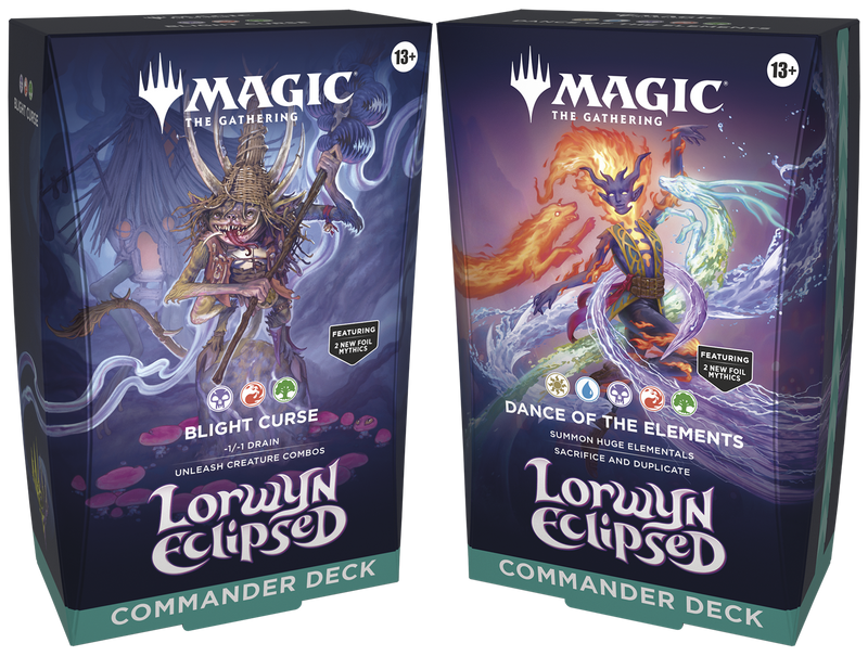Magic The Gathering: Lorwyn Eclipsed Commander Deck – Double