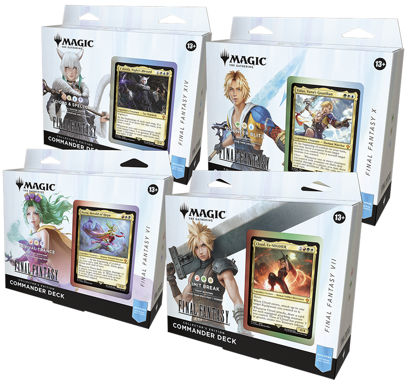 Magic: Universes Beyond: Final Fantasy Collector Commander Deck Case Double Infinity Gaming Magic: Universes Beyond: Final Fantasy Collector Commander Deck Case Double Infinity Gaming