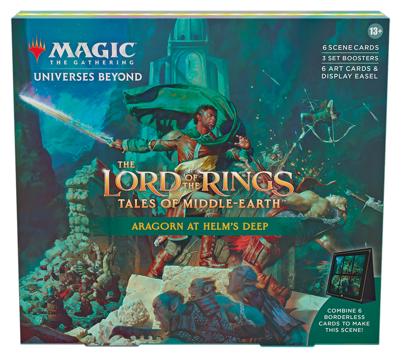 Magic the Gathering: Lord of the Rings Holiday Scene Box: Aragorn at H –  Double Infinity Gaming