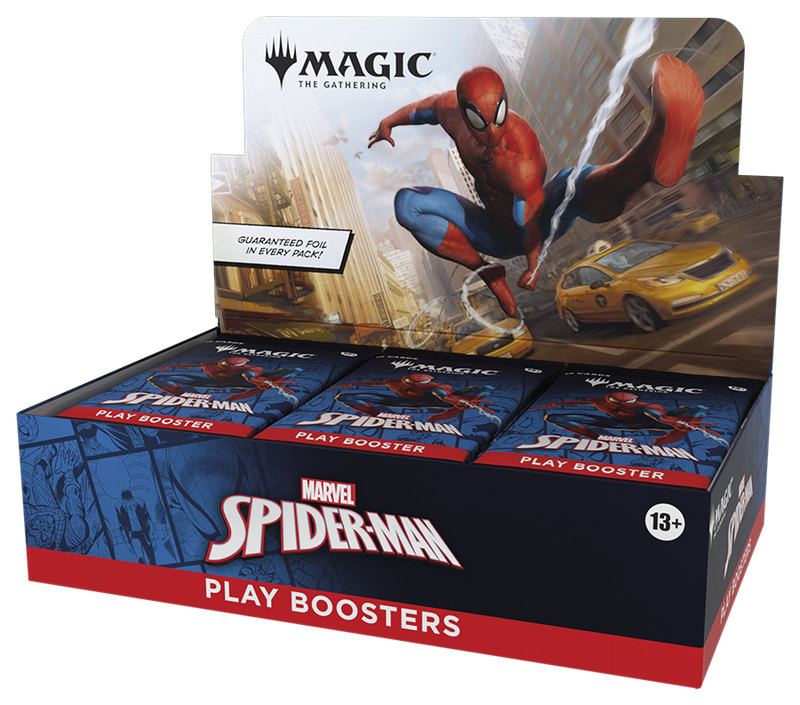 Magic the Gathering: Marvel's Spider-Man Play Booster Box Magic the Gathering: Marvel's Spider-Man Play Booster Box