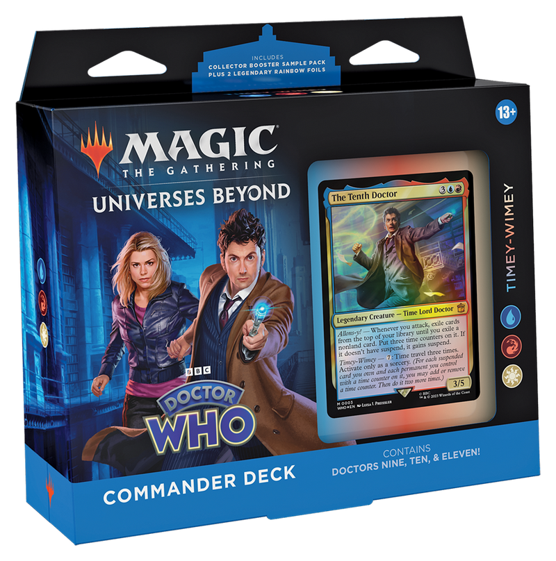 Magic Doctor Who Commander Deck Display [::] Let's Play Games