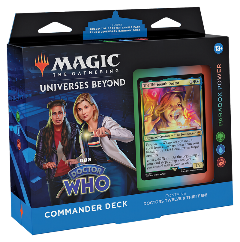 Magic the Gathering: Doctor Who Paradox Power Commander Deck – Double  Infinity Gaming