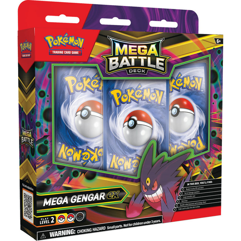 mega gengar booster box Pokemon: Battle Deck: Mega Diancie ex & Mega ex – Double Infinity Gaming Talla:M factory sealed One Piece but the pack names Cleffa - Neo Genesis