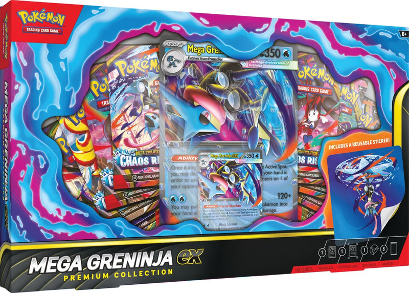 Double Infinity Gaming Pokemon TCG: Mega Greninja ex Premium Collection