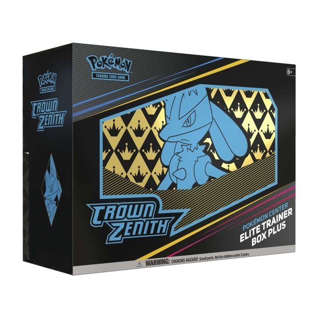 Pokemon: Crown Zenith Pokemon Center Elite Trainer Box Plus – Double  Infinity Gaming
