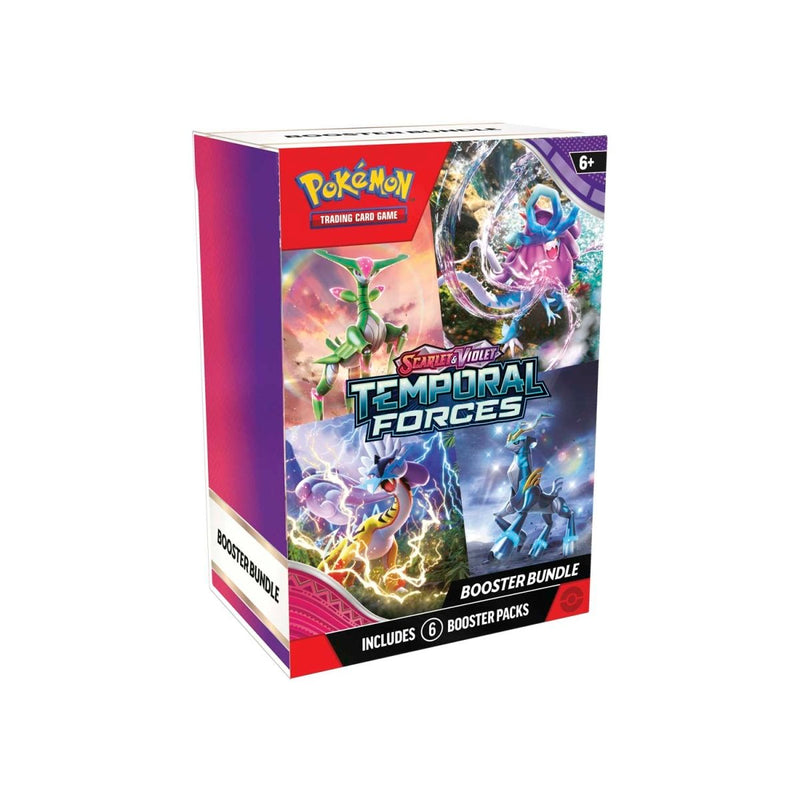 Pokemon: Scarlet And Violet: Temporal Forces: Booster Bundle – Double  Infinity Gaming