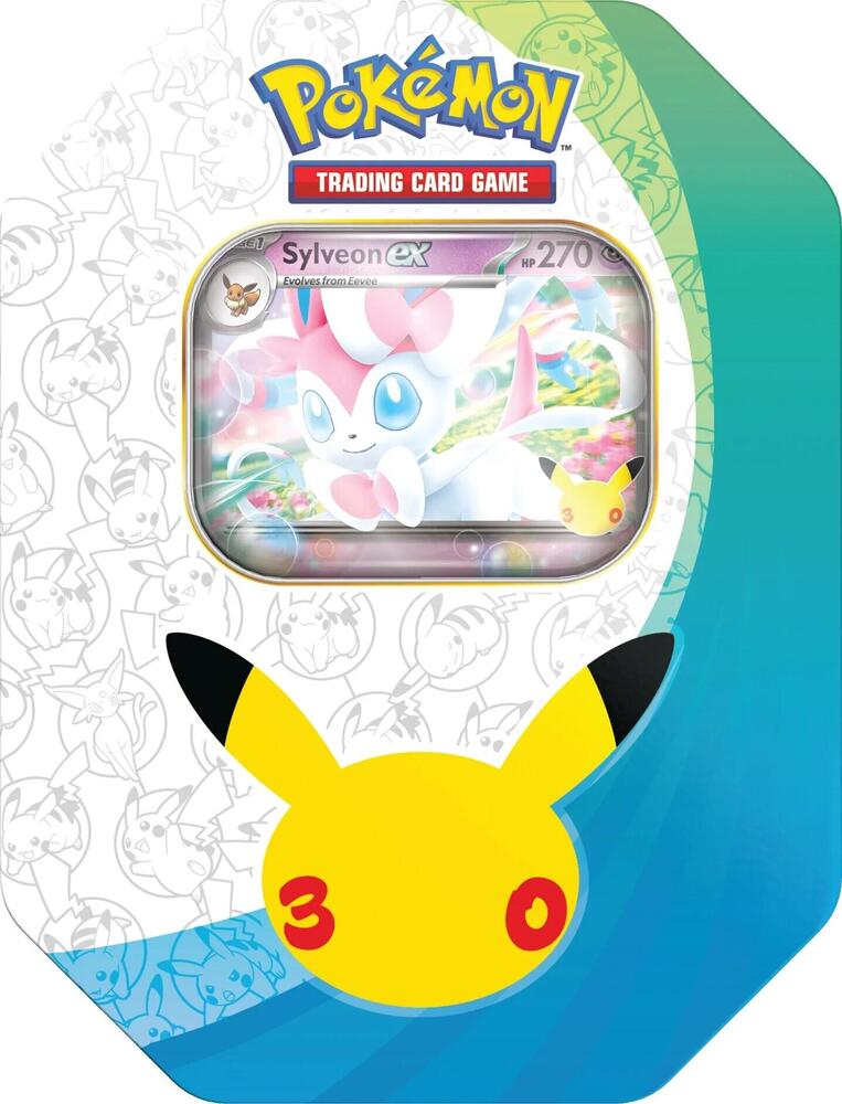 Pokemon Tcg: 30th Celebration Ex Tin (Presale - Expected release