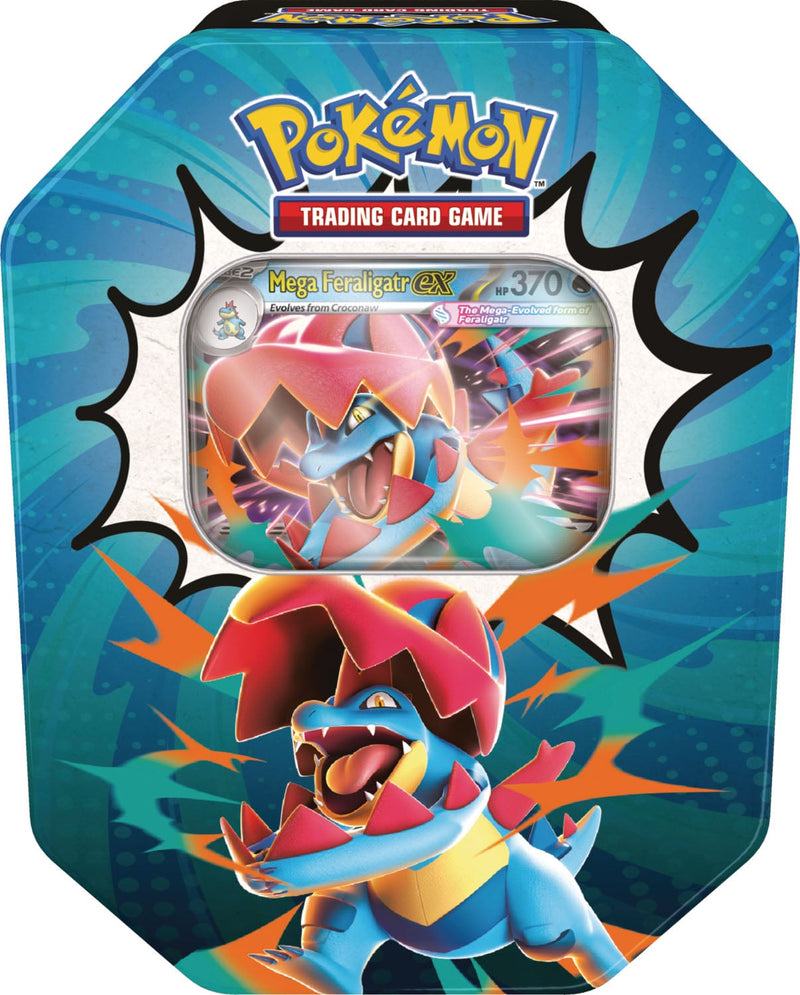 1500 pokemon cards Tcg: Mega Evolution: Ascended Heroes Tin Kyogre & Groudon LEGEND Type:Marco EN-6