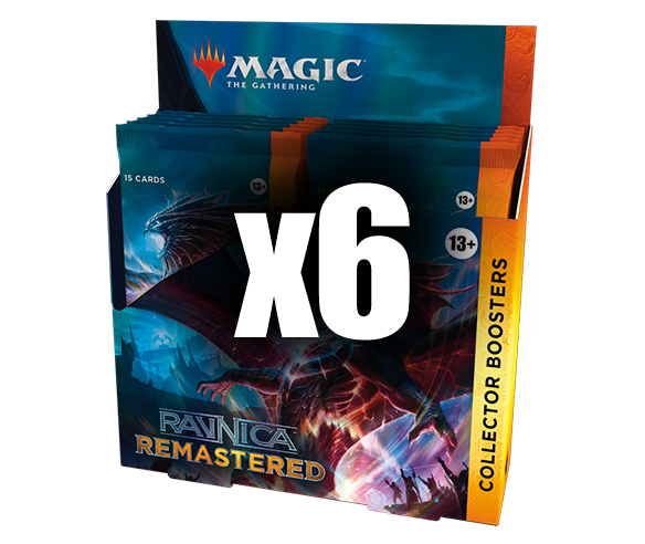 Magic the Gathering: Ravnica Remastered: Collector Booster Case - 6 Bo Double Infinity Gaming Magic the Gathering: Ravnica Remastered: Collector Booster Case - 6 Bo Double Infinity Gaming