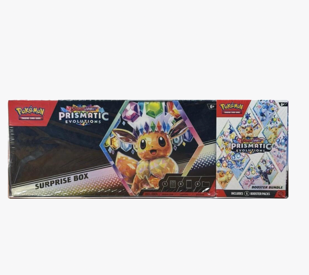 Prismatic Evolutions Booster Bundle + Surprise Box Bundle (Sam's Club) –  Double Infinity Gaming