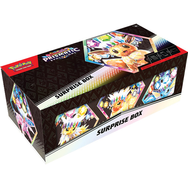 ブリティッシュ・エレクトリック・ファウンデーションのレア・ボックス・セット Pokemon TCG: Scarlet & Violet Prismatic Evolutions- Surprise Box