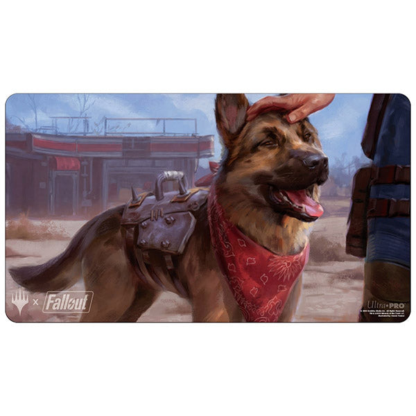 Playmat: MTG- Fallout- Dogmeat, Ever Loyal